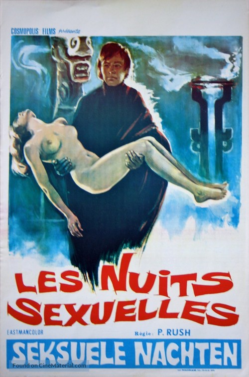 La notte dei dannati - Belgian Movie Poster