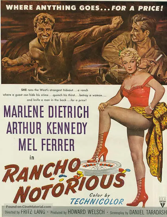 Rancho Notorious - Movie Poster