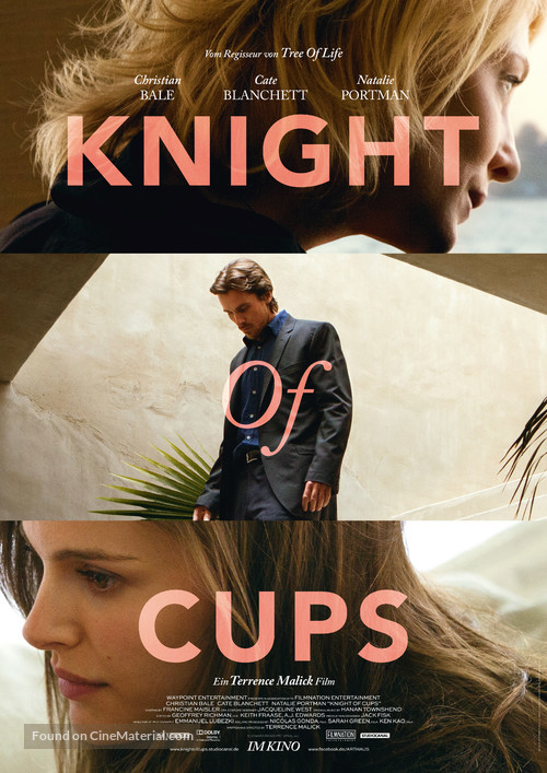 Knight of Cups - German Movie Poster