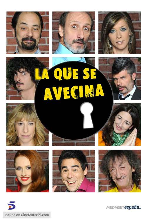 &quot;La que se avecina&quot; - Spanish Movie Poster