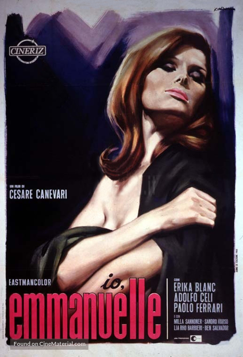 Io, Emmanuelle - Italian Movie Poster