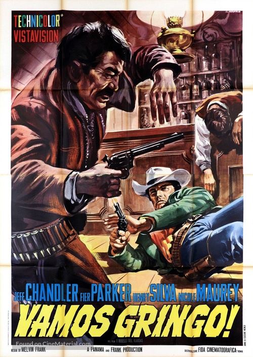 The Jayhawkers! - Italian Movie Poster