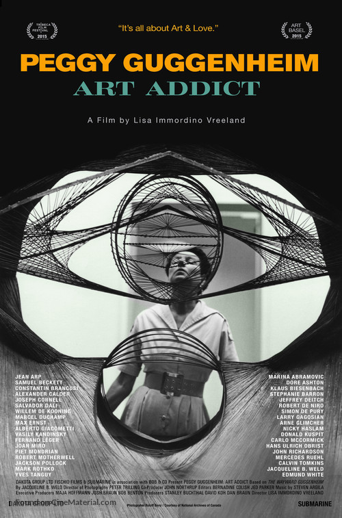 Peggy Guggenheim: Art Addict - Movie Poster