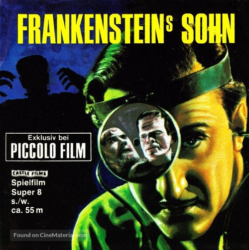 Son of Frankenstein - German Movie Cover