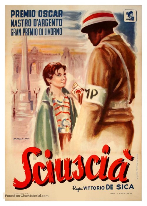 Sciusci&agrave; - Italian Movie Poster