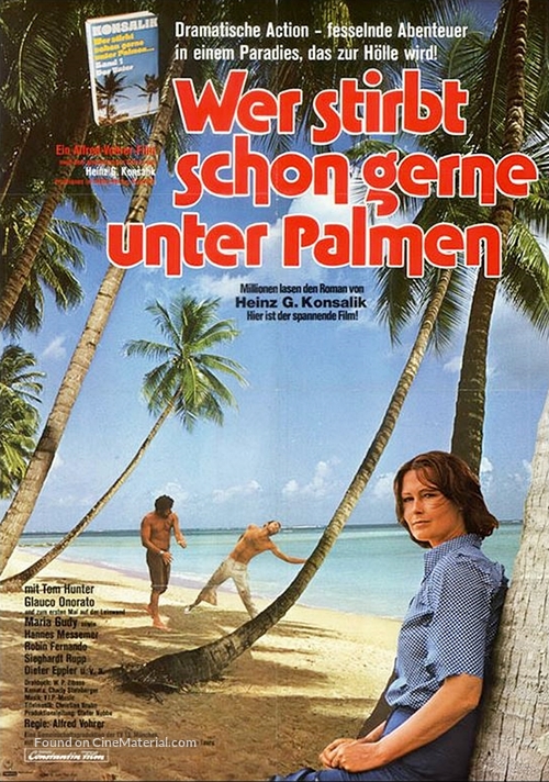 Wer stirbt schon gerne unter Palmen? - German Movie Poster