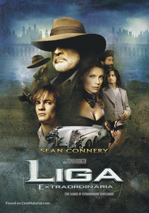 The League of Extraordinary Gentlemen - Argentinian DVD movie cover