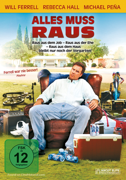 Everything Must Go - German Movie Cover