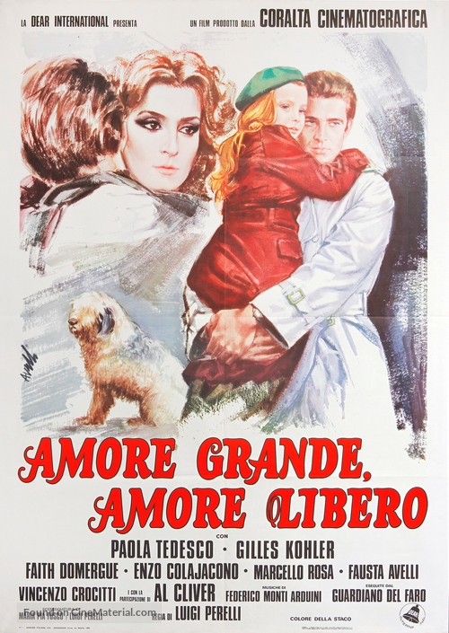 Amore grande, amore libero - Italian Movie Poster