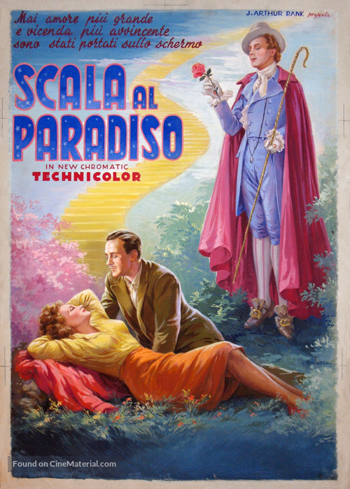 A Matter of Life and Death - Italian Movie Poster