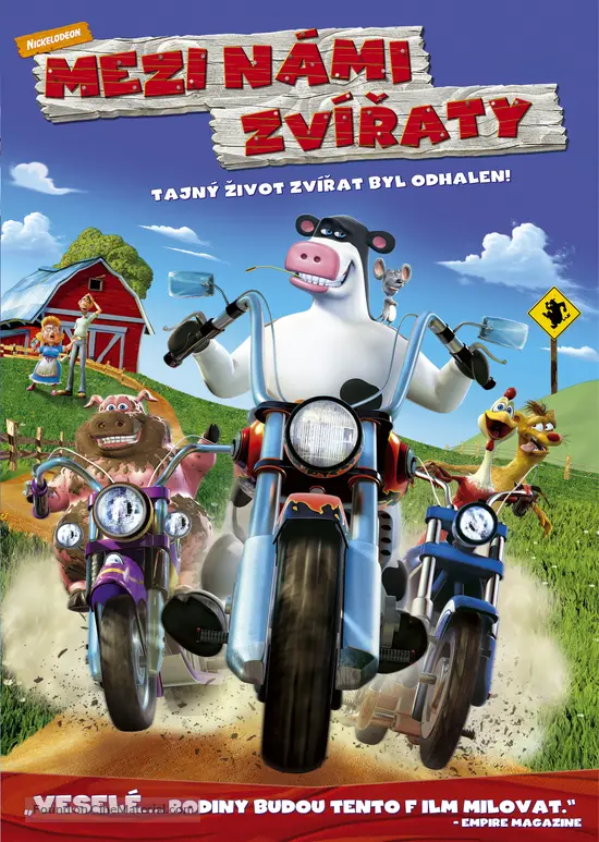 Barnyard - Czech DVD movie cover