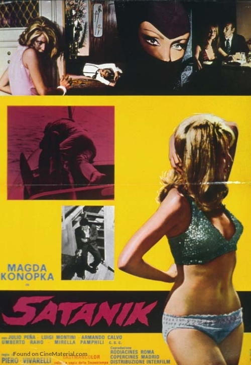 Satanik - Italian Movie Poster