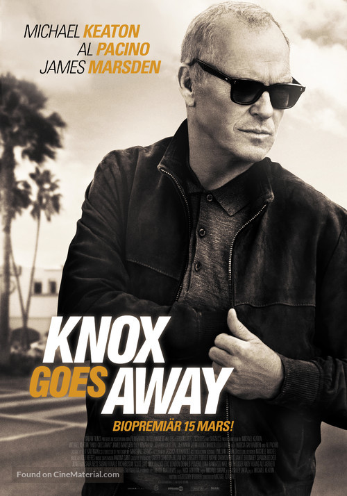 Knox Goes Away - Swedish Movie Poster