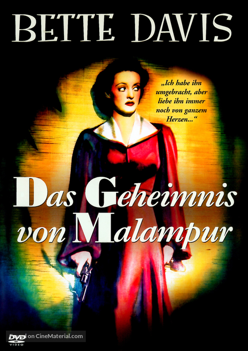 The Letter - German DVD movie cover