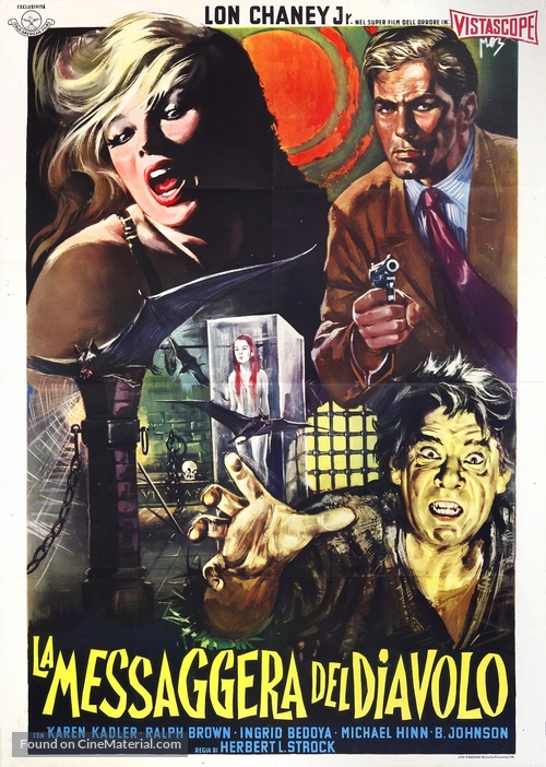 The Devil&#039;s Messenger - Italian Movie Poster