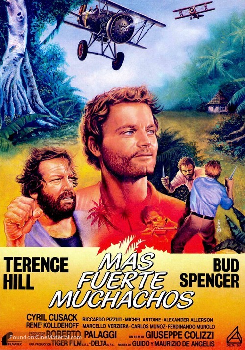 Pi&ugrave; forte, ragazzi! - Spanish Movie Poster
