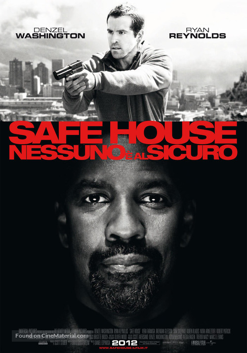 Safe House - Italian Movie Poster
