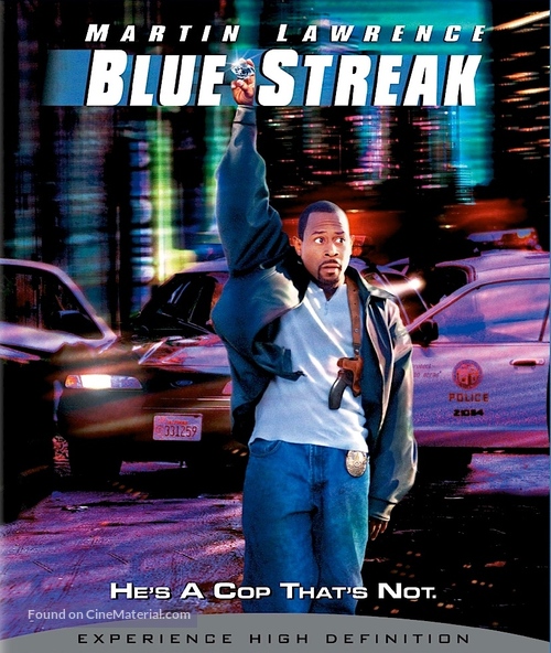 Blue Streak - Blu-Ray movie cover
