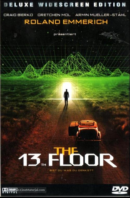 The Thirteenth Floor - German DVD movie cover