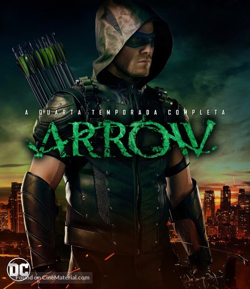 &quot;Arrow&quot; - Brazilian Blu-Ray movie cover