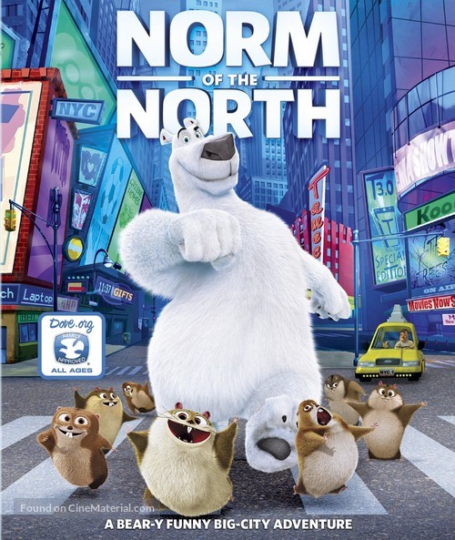 Norm of the North - Blu-Ray movie cover