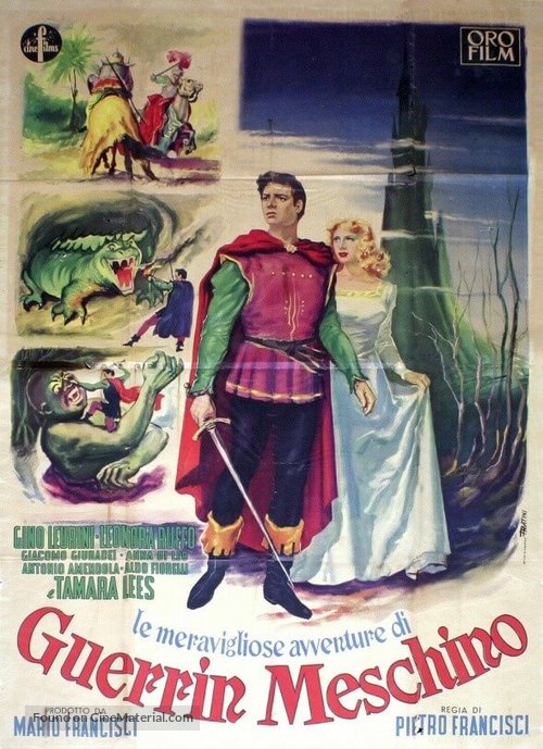 Le meravigliose avventure di Guerrin Meschino - Italian Movie Poster