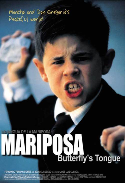 La lengua de las mariposas - Movie Poster