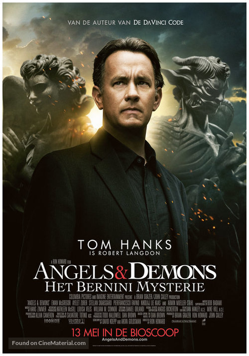 Angels &amp; Demons - Dutch Movie Poster