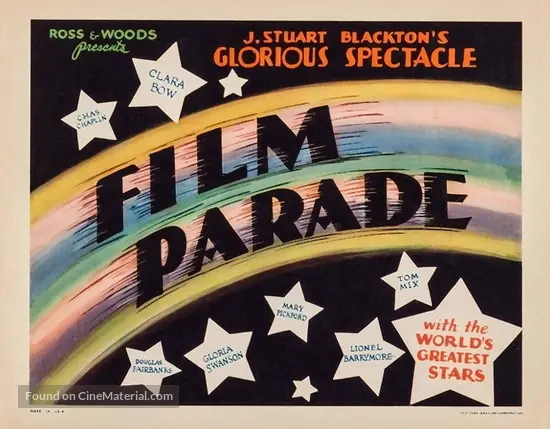 The Film Parade (1933) movie poster