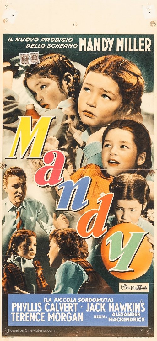 Mandy - Italian Movie Poster