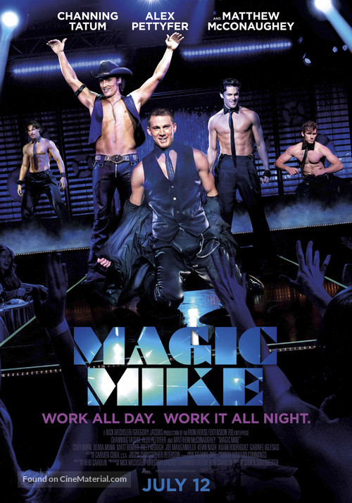 Magic Mike - Dutch Movie Poster