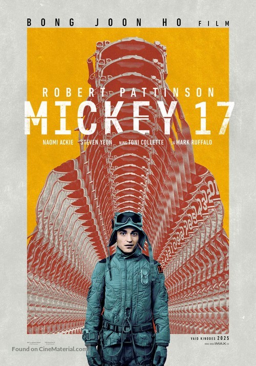 Mickey 17 - Estonian Movie Poster