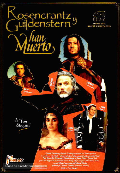 Rosencrantz &amp; Guildenstern Are Dead - Spanish Movie Poster