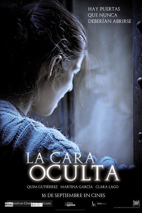 La cara oculta - Spanish Movie Poster