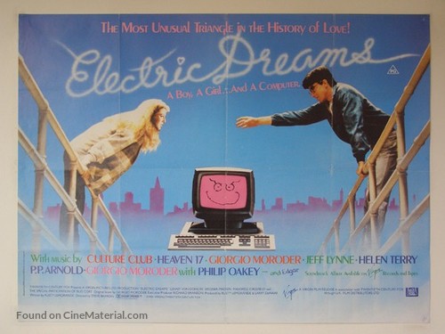 Electric Dreams - British Movie Poster