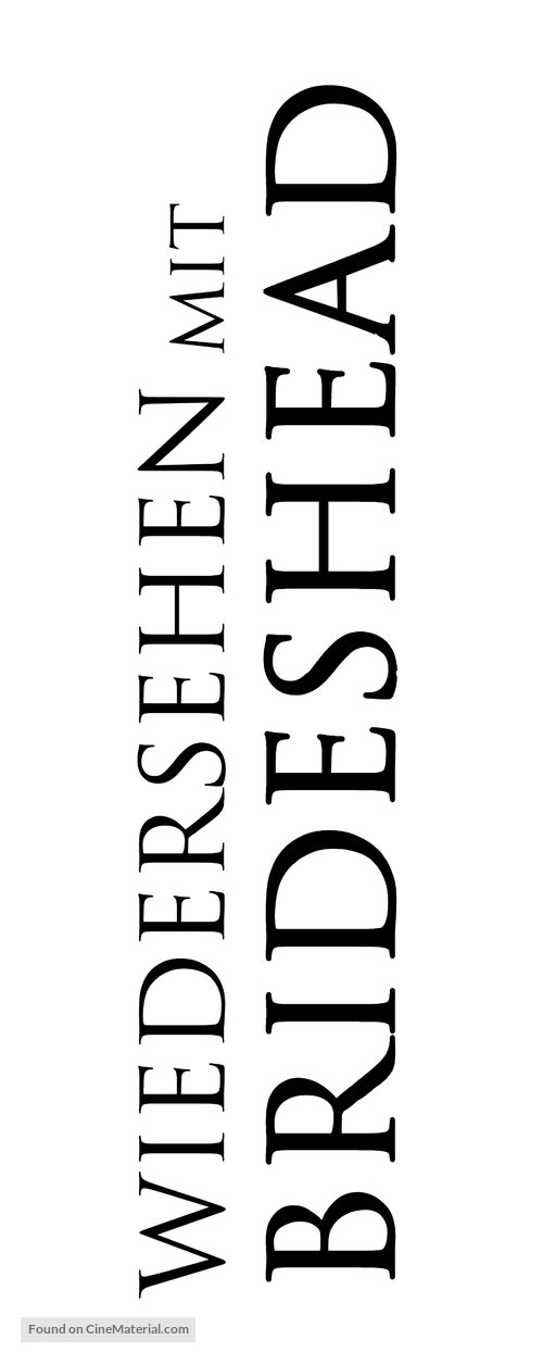 Brideshead Revisited - German Logo