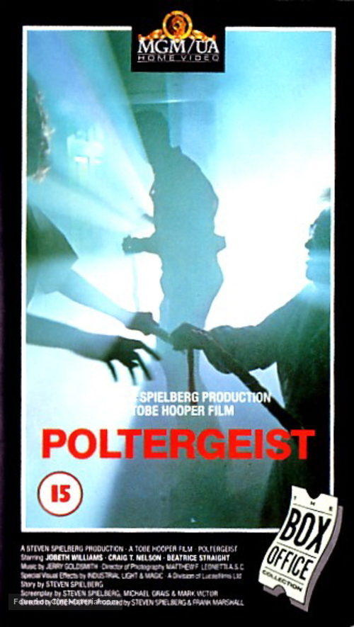 Poltergeist - British VHS movie cover