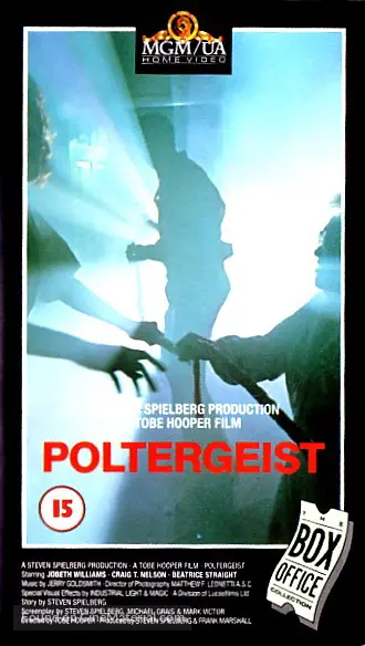 Poltergeist - British VHS movie cover