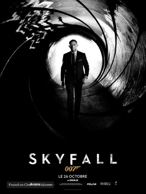 Skyfall - French Movie Poster