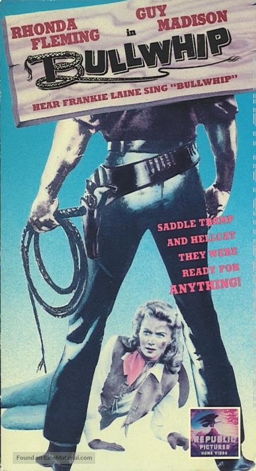 Bullwhip - VHS movie cover