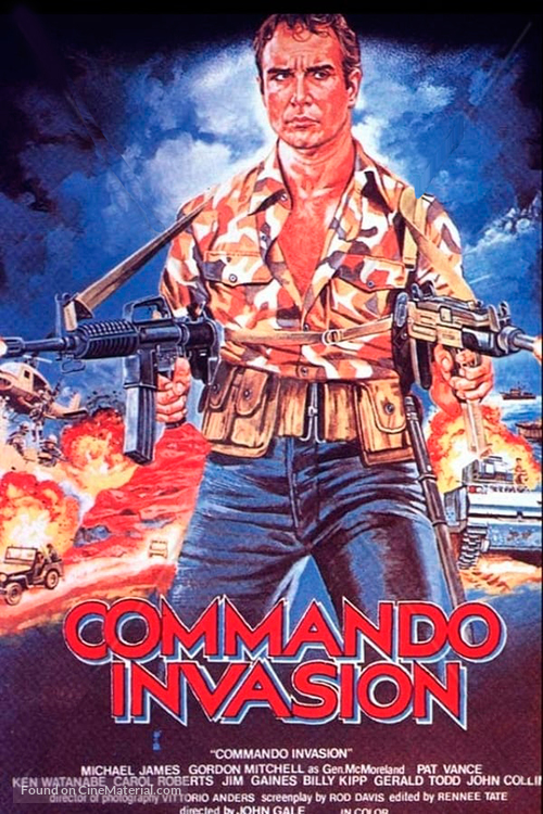 Commando Invasion - Movie Poster