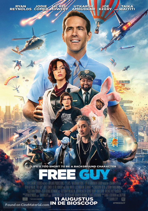 Free Guy - Belgian Movie Poster