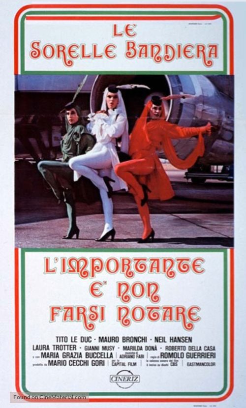 L&#039;importante &egrave; non farsi notare - Italian Movie Poster