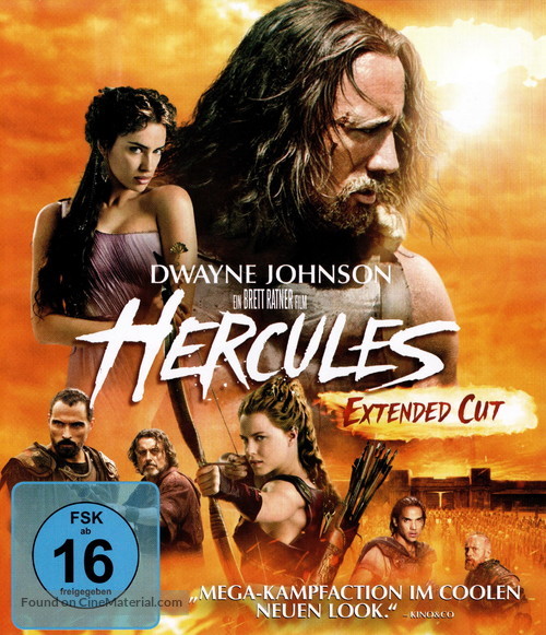 Hercules - German Blu-Ray movie cover