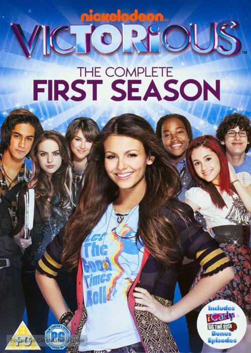 &quot;Victorious&quot; - British DVD movie cover