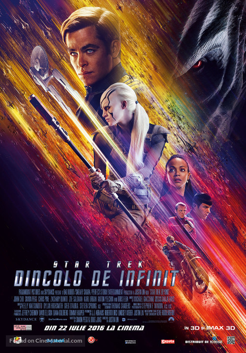 Star Trek Beyond - Romanian Movie Poster