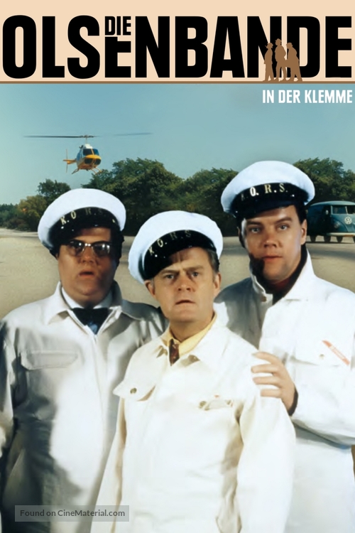 Olsen-banden p&aring; spanden - German Movie Cover