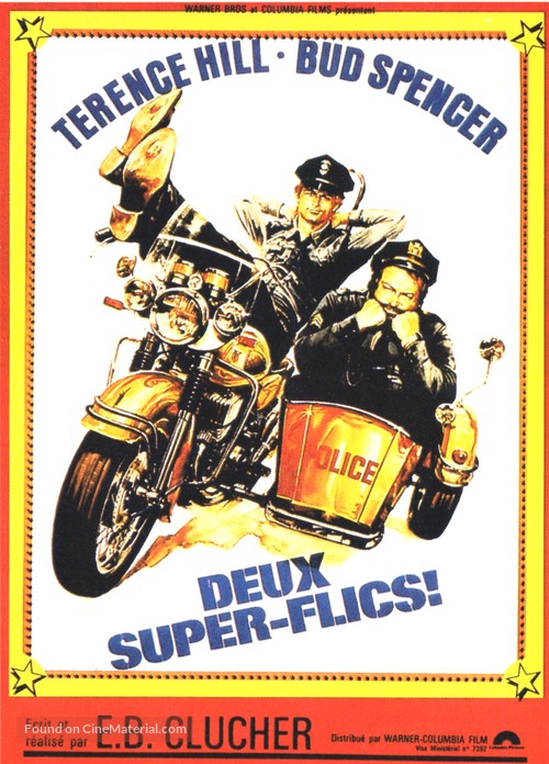 I due superpiedi quasi piatti - French Movie Poster