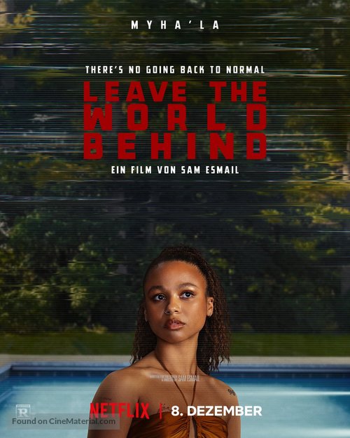 Leave the World Behind - Danish Movie Poster