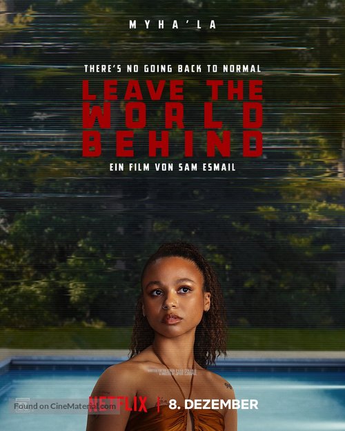 Leave the World Behind - Danish Movie Poster